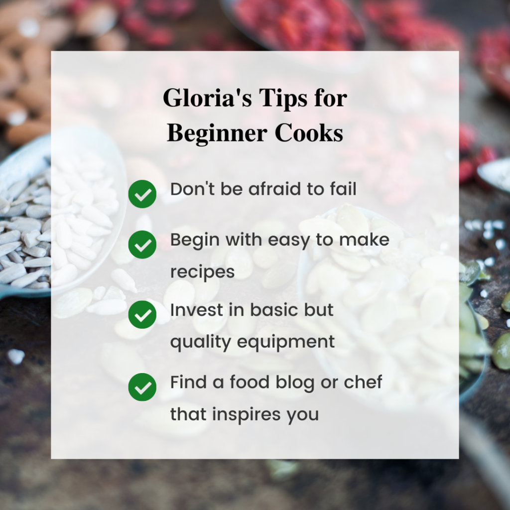 Gloria Duggan from Homemade and Yummy Cooking Tips for Beginners