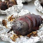 Roasted Beets in Foil