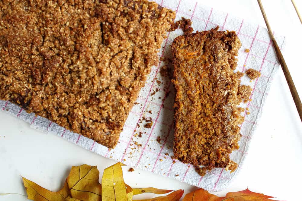 Pumpkin Sweet Potato Bread with Cinnamon Oat Crumble Topping ...