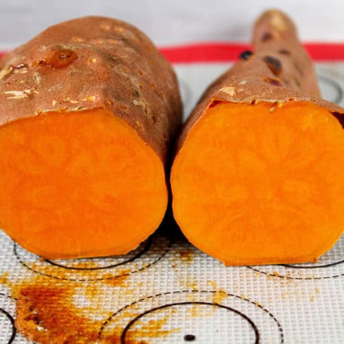 how-to-roast-sweet-potatoes-in-the-oven-sweet-potato-cut-in-half