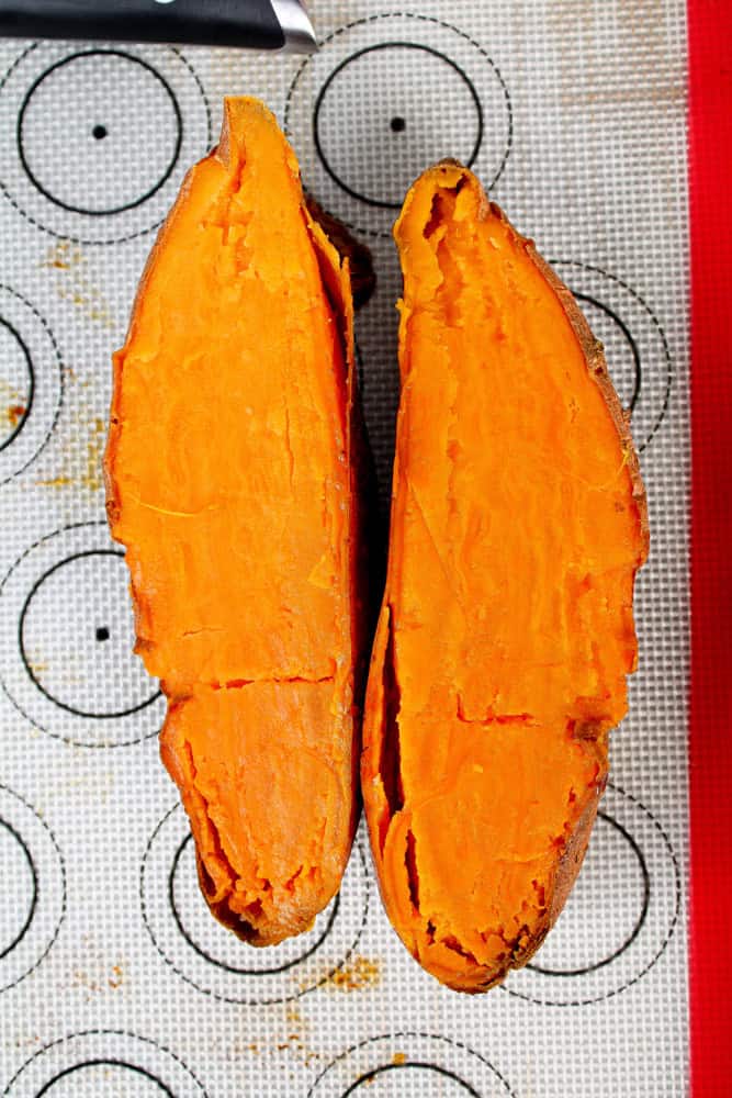 How to Roast Sweet Potatoes in the Oven - Audreythena Food Goddess