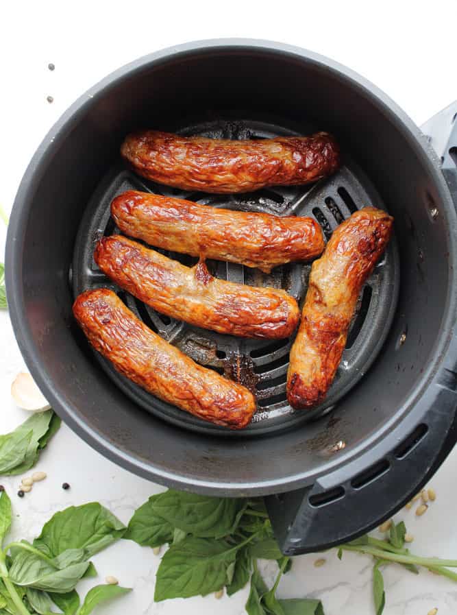 Air Fryer Italian Sausage Audreythena Food Goddess