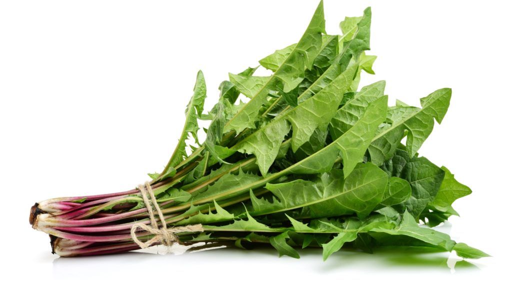 bunch of Dandelion Greens Broccoli Rabe Substitutions
