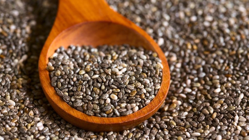 Chia Seeds high volume low-calorie foods